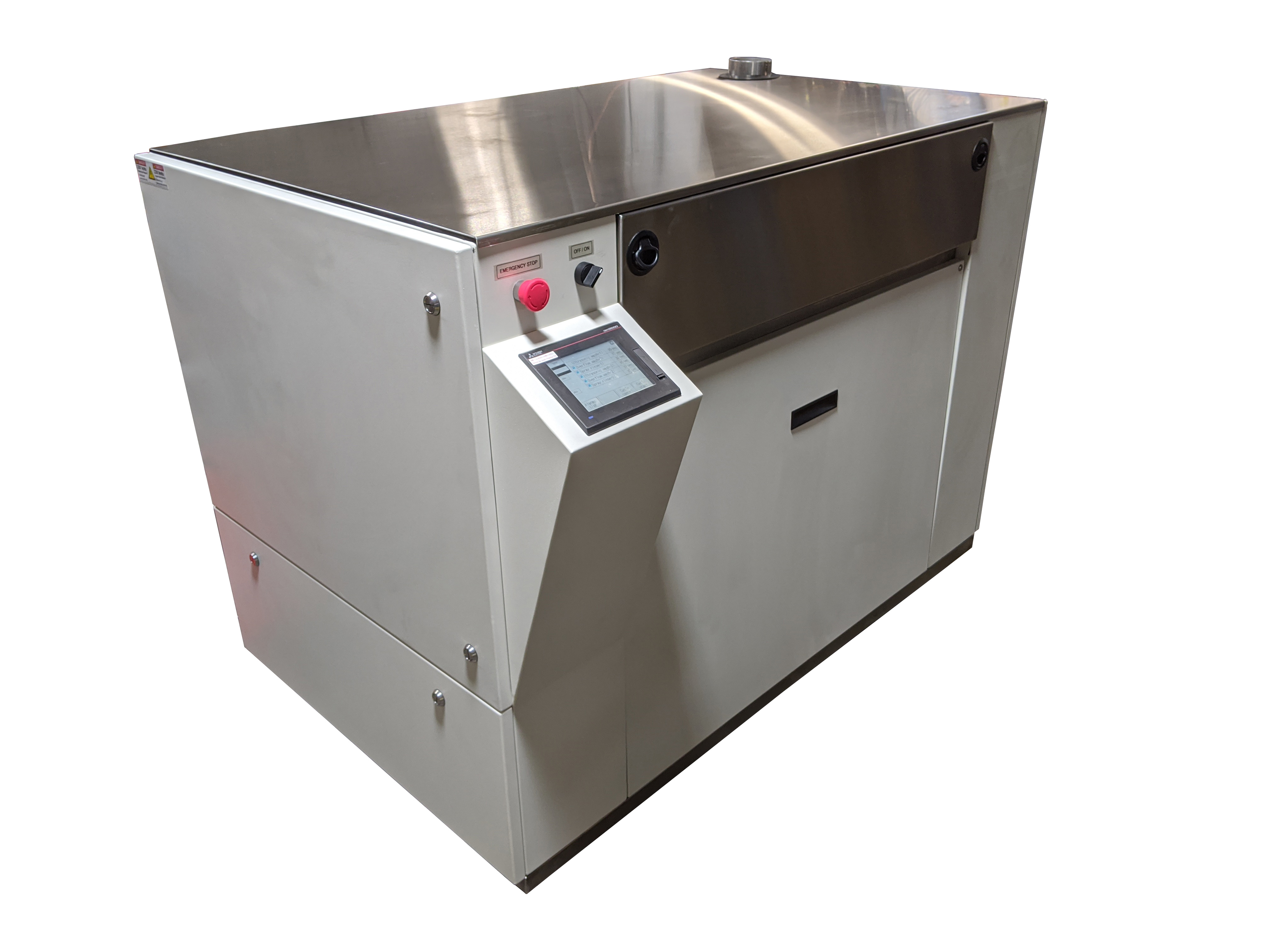 Sistema automático frontal Smart Sonic ErgoSonic para limpeza de stencils